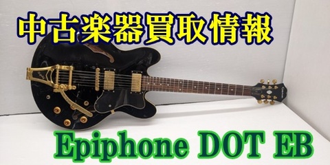 販売済】Epiphone DOT EB|沼津店｜すみやグッディ沼津店 ｜ ショップ情報 | すみやグッディ